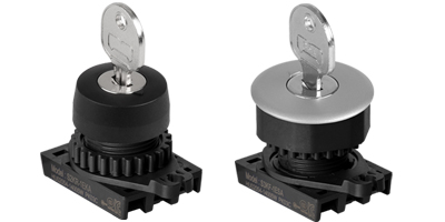 Selector con llave Autonics